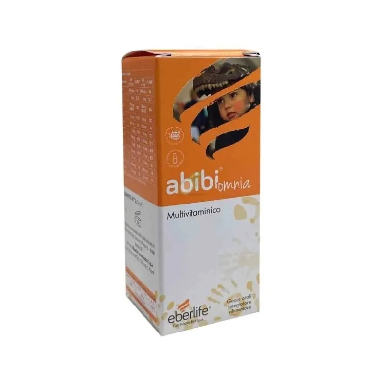 Abibi Omnia Gocce integratore multivitaminico per energia e difese immunitarie 7,5 ml