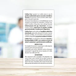 Aboca Coligas Fast Integratore per Gonfiore Addominale 50 Capsule