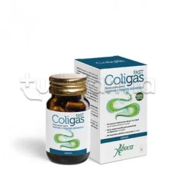 Aboca Coligas Fast Integratore per Gonfiore Addominale 50 Capsule