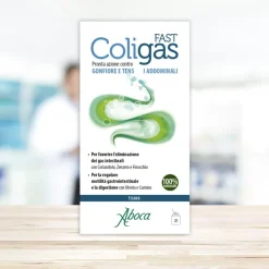 Aboca Coligas Fast Tisana per Gonfiore Addominale 20 Bustine