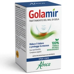 Aboca Golamir Spray Forte per Mal di Gola 30ml