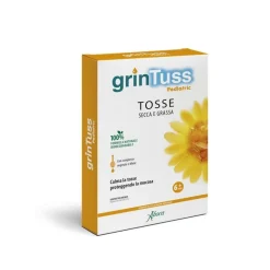 Aboca Grintuss Pediatric Sciroppo per Vie Respiratorie 12 Flaconcini
