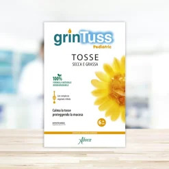 Aboca Grintuss Pediatric Sciroppo per Vie Respiratorie 12 Flaconcini