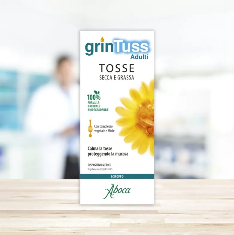 Aboca Grintuss Sciroppo Adulti per la Tosse 180gr