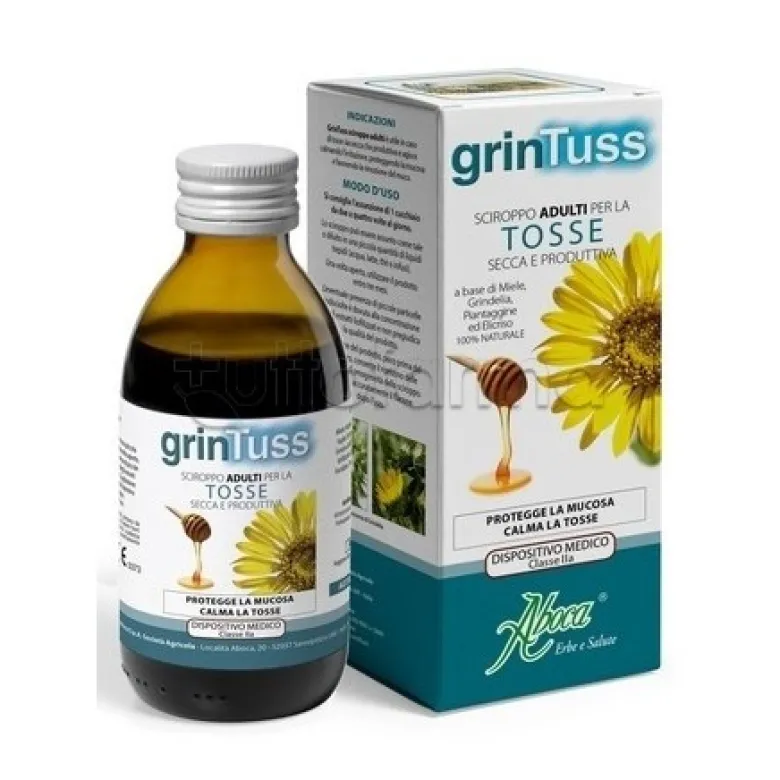 Aboca Grintuss Sciroppo Adulti per la Tosse 180gr