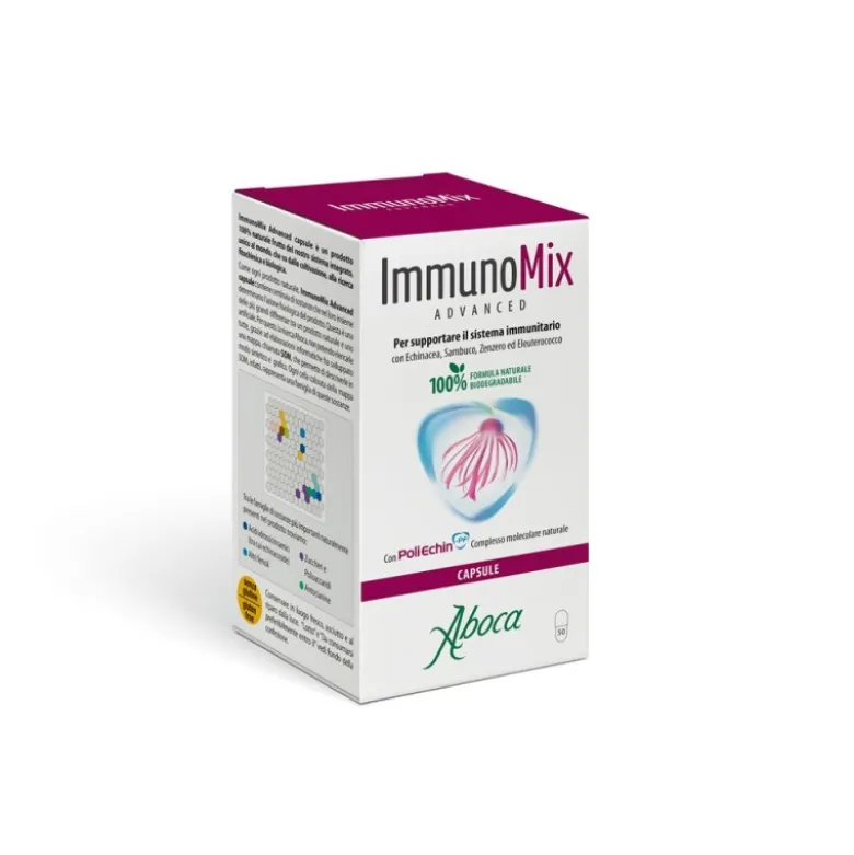 Aboca Immunomix Advanced Integratore per le Difese Immunitarie 50 Capsule