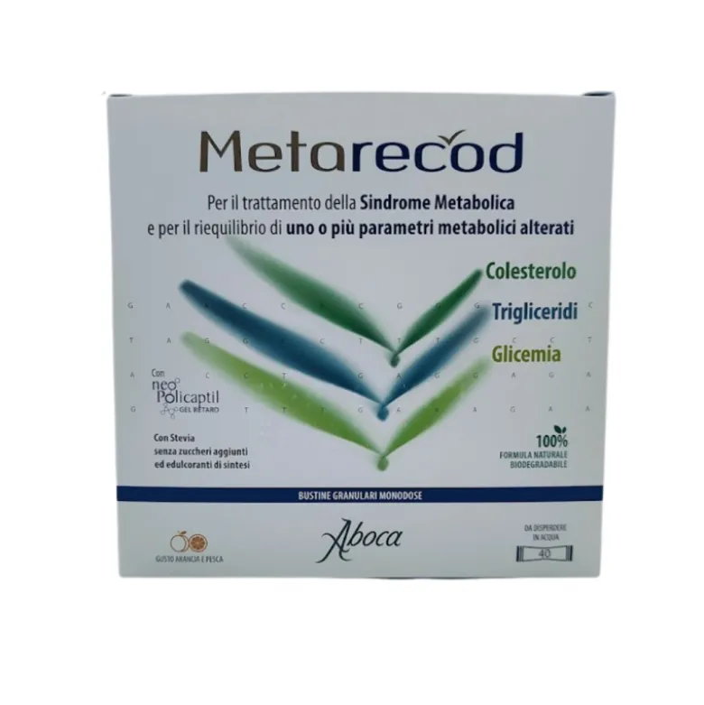 Aboca Metarecod per Sindrome Metabolica 40 Bustine