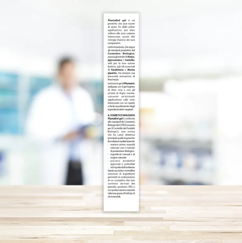 Aboca Plantadol Gel Rinfrescante per Dolori delle Articolazioni e Muscoli 50ml