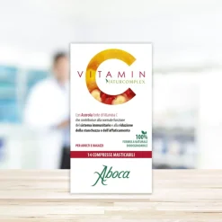 Aboca Vitamin C Naturcomplex Integratore per Sistema Immunitario 14 Compresse