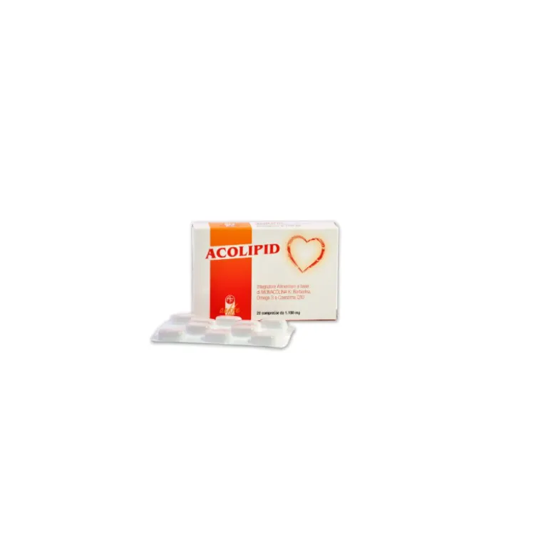 Acolipid Integratore per Colesterolo 20 Compresse