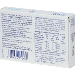 Acutil Fosforo Advance Integratore Concentrazione e Memoria 50 Compresse