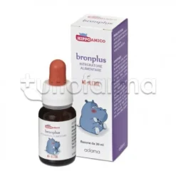 Adamah EIE Bronplus Gocce Naturali Vie Respiratorie Bambini 30 ml