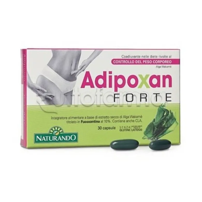 Adipoxan Forte Integratore per Peso Corporeo 30 Capsule
