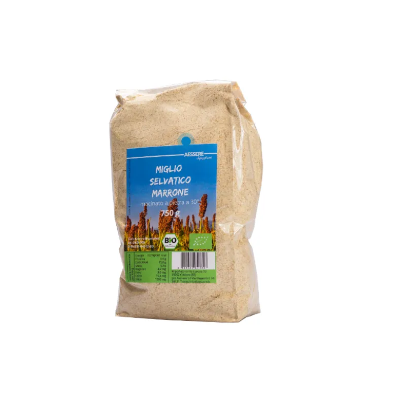 Aessere Miglio Selvatico Marrone Bio Integratore Multivitaminico 750g