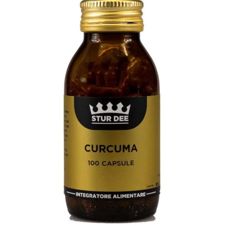 Aessere Stur Dee Curcuma per Digestione e Fegato 100 Capsule