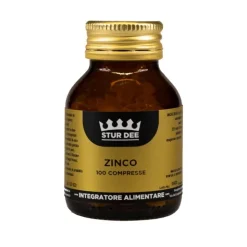 Aessere Stur Dee Zinco integratore per sistema immunitario e pelle 100 tavolette masticabili
