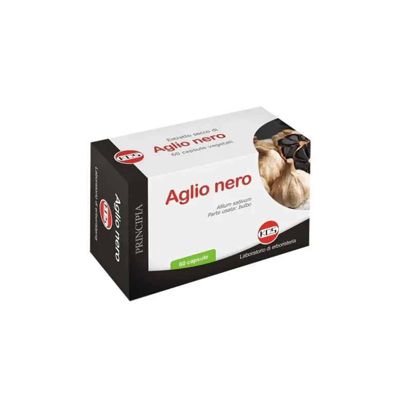 Aglio Nero Estratto Secco Integratore per Colesterolo 60 Capsule