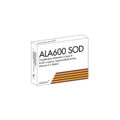 Ala600 Sod integratore antiossidante per protezione cellulare 20 compresse