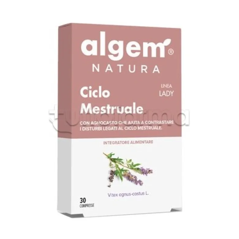 Algem Lady Ciclo Premestruale Disturbi Mestruali 30 Compresse