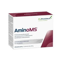 AminoMS Integratore Aminoacidi Essenziali 30 Bustine da 8 g