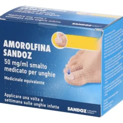 Amorolfina Sandoz Smalto per Onicomicosi Micosi Unghie 2,5ml