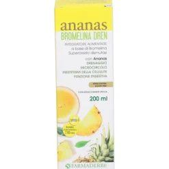 Ananas Bromelina Dren per Drenaggio 200ml
