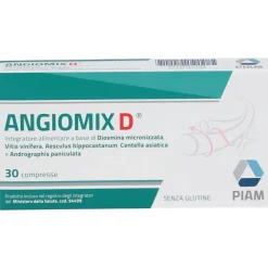 Angiomix D Integratore per Microcircolo e Circolazione 30 Compresse