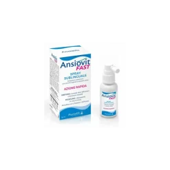 Ansiovit Fast Integratore per Ansia Azione Rapida Spray Sublinguale 30ml