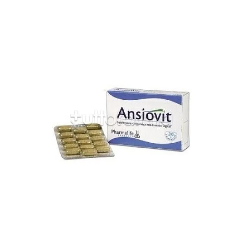 Ansiovit Forte per Stress e Ansia 30 Compresse