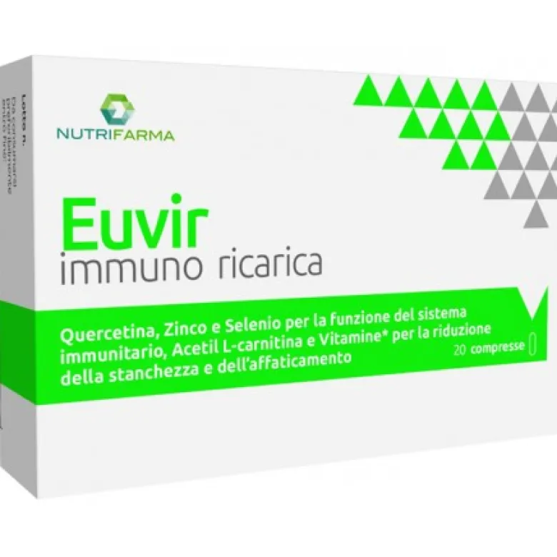 Aqua Viva Euvir Immuno Ricarica Integratore Ricostituente 20 Compresse