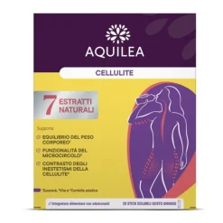 Aquilea Integratore Alimentare Contro la Cellulite 20 Stick Orosolubili