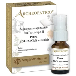 Archeopatico Acqua Pura Magnetizzata Con Archetipo Paura per Sensazioni 10ml