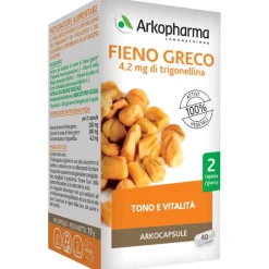 Arkocapsule Fieno Greco Integratore per Colesterolo 40 Capsule