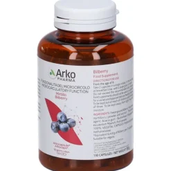 Arkocapsule Funzionalità Microcircolo Mirtillo per Microcircolazione 130 Capsule