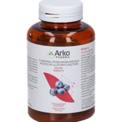 Arkocapsule Funzionalità Microcircolo Mirtillo per Microcircolazione 130 Capsule