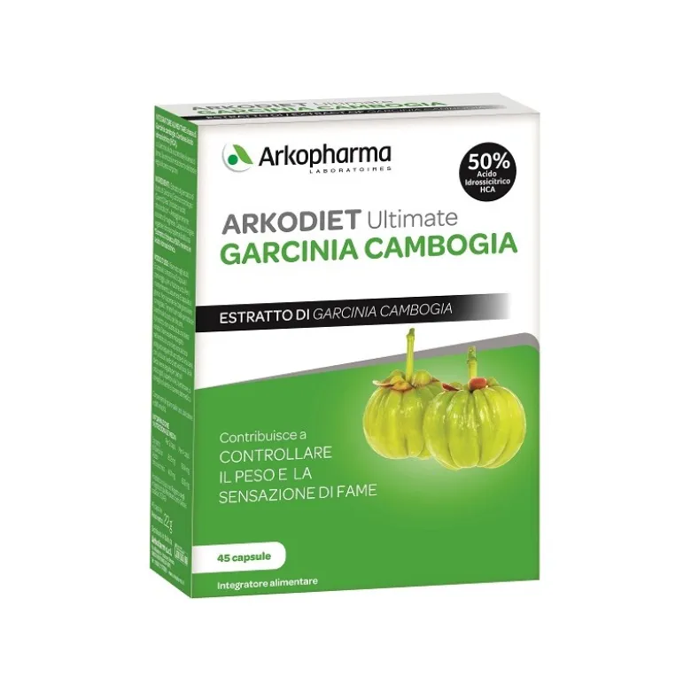 Arkocapsule Garcinia Integratore per Controllo Peso 45 Capsule
