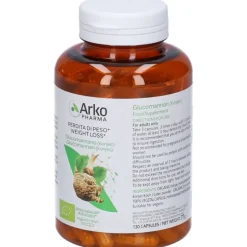 Arkocapsule Glucomannano Integratore per Controllo della Fame 130 Capsule