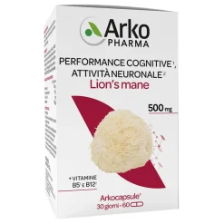 Arkocapsule Lion's Mane per Memoria e Concentrazione 60 Capsule