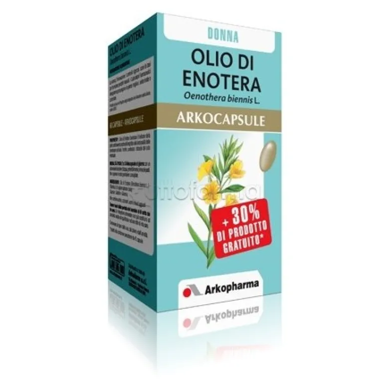 Arkocapsule Olio di Enotera Integratore per la Pelle 60 Perle