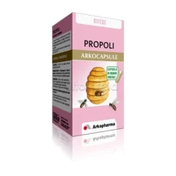 Arkocapsule Propoli Integratore per Tosse e Mal di Gola 45 Capsule