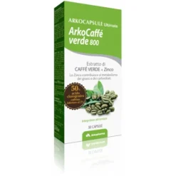 Arkocapsule Ultimate ArkoCaffé verde 800 per Metabolismo e Controllo Peso 30 Capsule