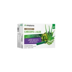 Arkofluidi Carciofo + Aloe Vera per Perdita di Peso e Depurazione 20 Flaconcini da 300ml