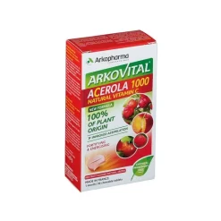 Arkopharma Acerola Vitamina C 30 Compresse Masticabili