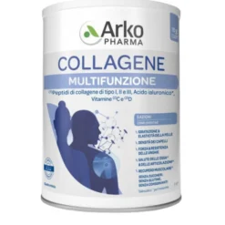 ArkoPharma Collagene Multifunzione Integratore per Pelle Gusto Arancia 260g