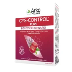 Arkopharma Cys Control Plus Forte Integratore per Vie Urinarie 15 Bustine