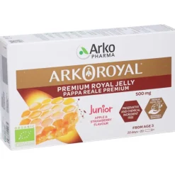 Arkoroyal Junior Pappa Reale Premium Integratore Ricostituente 20 Flaconcini