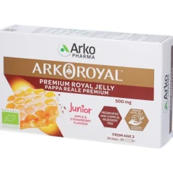 Arkoroyal Junior Pappa Reale Premium Integratore Ricostituente 20 Flaconcini