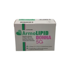 ArmoLipid Donna 50+ Integratore per Colesterolo e Benessere Cardiovascolare 30 Capsule