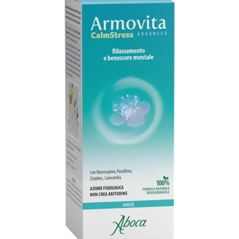 Armovita Calmstress Advanced Integratore Relax Gocce 65 Ml