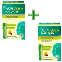 Aspi Gola Natura per Difese Immunitarie 16 Bustine Monodose + CONFEZIONE OMAGGIO